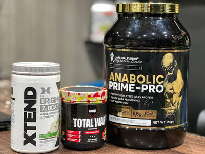 Training & Recovery Stack – PRIME-PRO + TOTAL WAR + XTEND BCAA